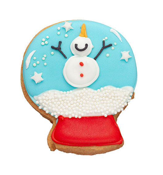 Cookie Schneekugel